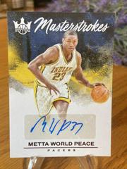 Metta World Peace [Ruby] #37 Basketball Cards 2023 Panini Court Kings Masterstrokes Prices