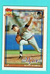 Scott Aldred #658 Baseball Cards 1991 Topps Desert Shield Prices