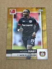 Moussa Diaby [Gold Refractor] Soccer Cards 2020 Topps Chrome Bundesliga Prices