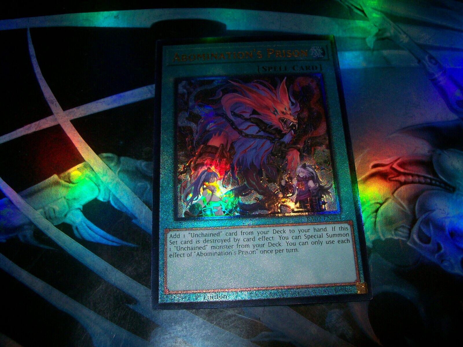 Abomination's Prison [Ultimate Rare] RA02-EN064 YuGiOh 25th Anniversary Rarity Collection II