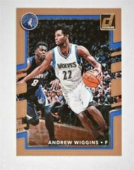 Andrew Wiggins Basketball Cards 2017 Panini Donruss Prices