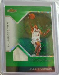 Allen Iverson [Jersey XFractor] Basketball Cards 2004 Finest Prices