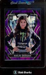 Hailie Deegan [Purple Flash] #30 Racing Cards 2018 Panini Prizm Nascar Prices