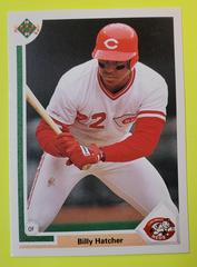 Billy Hatcher #114 Baseball Cards 1991 Upper Deck Prices