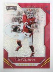 Trey Lance [Holo Gold] #PMR-3 Football Cards 2021 Panini Chronicles Playoff Momentum Rookies Prices
