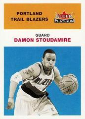 Damon Stoudamire Basketball Cards 2001 Fleer Platinum Prices
