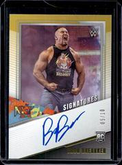 Bron Breakker [Gold] Wrestling Cards 2022 Panini NXT WWE Signatures Prices