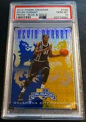 Kevin Durant [Blue & Gold] Basketball Cards 2012 Panini Crusade Prizm Prices