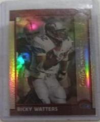 Ricky Watters [Gold Refractor] #107 Football Cards 1999 Bowman Chrome Prices