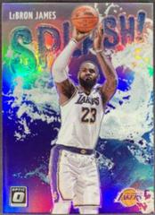LeBron James [Blue] Basketball Cards 2021 Panini Donruss Optic Splash Prices