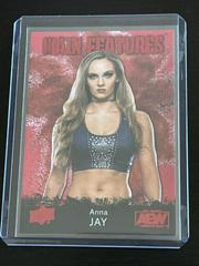 Anna Jay [Red] Wrestling Cards 2021 Upper Deck AEW Main Features Prices