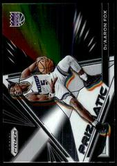 De'Aaron Fox Basketball Cards 2021 Panini Prizm Prizmatic Prices
