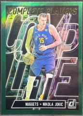 Nikola Jokic [Green Flood] #10 Basketball Cards 2019 Panini Donruss Complete Players Prices