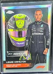 Lewis Hamilton #AM-LH Racing Cards 2023 Topps Chrome Formula 1 Armour Prices