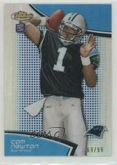 Cam Newton [Blue Refractor] #125 Football Cards 2011 Topps Finest Prices