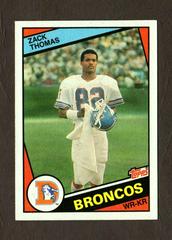 Zack Thomas #68 Football Cards 1984 Topps Prices