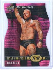 Malakai Black [Pink] Wrestling Cards 2022 Upper Deck Allure AEW Title Ambitions Prices