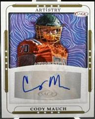 Cody Mauch #ART-CM2 Football Cards 2023 Sage Artistry Autographs Prices