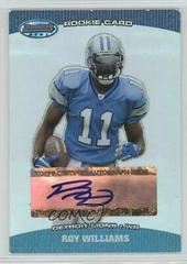 Roy Williams [Autograph] #127 Football Cards 2004 Bowman's Best Prices