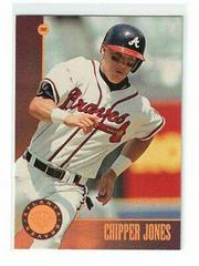 Chipper Jones [Press Proof Bronze] #28 Baseball Cards 1996 Leaf Prices
