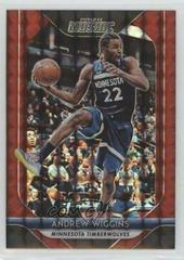Andrew Wiggins [Red] Basketball Cards 2018 Panini Prizm Mosaic Prices