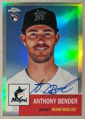 Anthony Bender [Refractor] #CPA-ABE Baseball Cards 2022 Topps Chrome Platinum Anniversary Autographs Prices