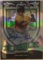 Daylen Lile [Autograph Silver Prizm] Baseball Cards 2021 Panini Prizm Draft Picks Crusade Prices