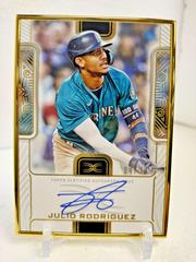 Julio Rodriguez Baseball Cards 2023 Topps Definitive Framed Autograph Collection Prices