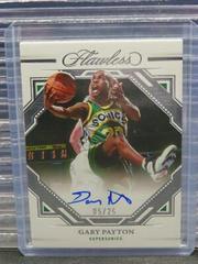 Gary Payton #20 Basketball Cards 2022 Panini Flawless Finishes Auto Prices
