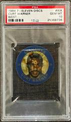 Curt Warner [West] #XIX Football Cards 1984 7 Eleven Discs Prices