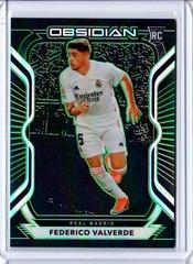 Federico Valverde [Green] Soccer Cards 2020 Panini Obsidian Prices