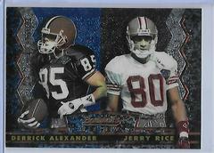 Jerry Rice, Derrick Alexander [Members Only] #27 Football Cards 1994 Stadium Club Bowman's Best Prices