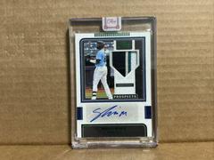 Noelvi Marte [Emerald] Baseball Cards 2022 Panini Three and Two Prospect Jersey Autographs Prices