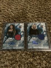 Renee Young [Blue] Wrestling Cards 2018 Topps WWE Undisputed Autograph Relic Prices