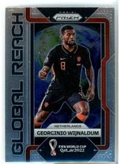 Georginio Wijnaldum #27 Soccer Cards 2022 Panini Prizm World Cup Global Reach Prices