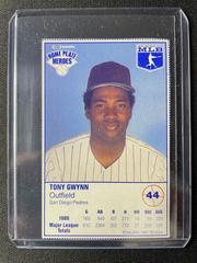 Tony Gwynn #44 Baseball Cards 1987 Kraft Home Plate Heroes Hand Cut Prices