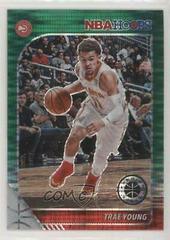 Trae Young [Green Pulsar] #1 Basketball Cards 2019 Panini Hoops Premium Stock Prices