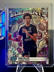 Baba Miller #EG-19 Basketball Cards 2023 Bowman Best University Elements of the Game Prices