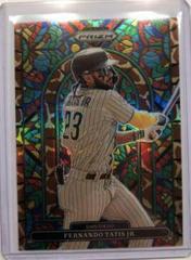 Fernando Tatis Jr. [Giraffe Prizm] #SG-1 Baseball Cards 2022 Panini Prizm Stained Glass Prices