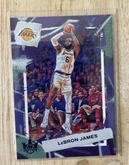 LeBron James [Sapphire] Basketball Cards 2022 Panini Court Kings Prices