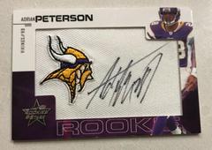 Adrian Peterson [College Autograph] #206 Football Cards 2007 Leaf Rookies & Stars Prices