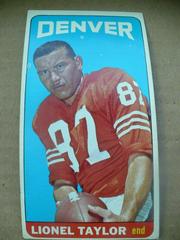 Lionel Taylor #65 Football Cards 1965 Topps Prices