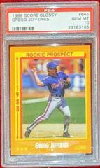 Gregg Jefferies Baseball Cards 1988 Score Glossy Prices