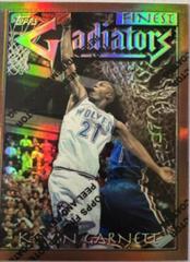 Kevin Garnett [Refractor w Coating] Basketball Cards 1996 Finest Prices