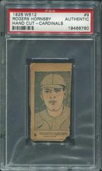 Rogers Hornsby [Cardinals] Baseball Cards 1926 W512 Hand Cut Prices