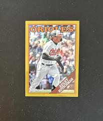 Adley Rutschman [Gold] Baseball Cards 2023 Topps Chrome Update 1988 Prices