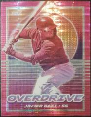 Javier Baez [Pink] #1 Baseball Cards 2021 Panini Chronicles Overdrive Prices