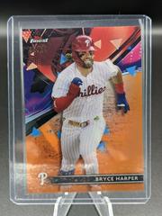 Bryce Harper [Orange Refractor] Baseball Cards 2021 Topps Finest Prices