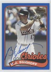 B.J. Surhoff [Blue Border] Baseball Cards 2016 Topps Archives Fan Favorites Autograph Prices