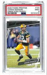 Aaron Rodgers [Xtra Points Green] #124 Football Cards 2020 Panini Prestige Prices